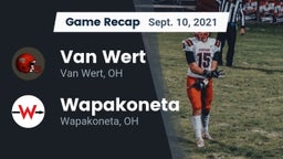 Recap: Van Wert  vs. Wapakoneta  2021