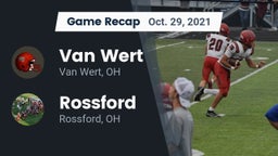 Recap: Van Wert  vs. Rossford  2021