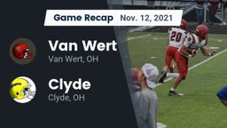 Recap: Van Wert  vs. Clyde  2021