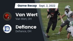 Recap: Van Wert  vs. Defiance  2022