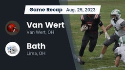 Recap: Van Wert  vs. Bath  2023