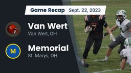 Recap: Van Wert  vs. Memorial  2023