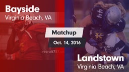 Matchup: Bayside vs. Landstown  2016