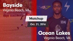 Matchup: Bayside vs. Ocean Lakes  2016