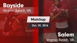 Matchup: Bayside vs. Salem  2016