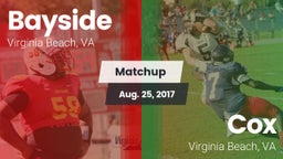 Matchup: Bayside vs. Cox  2017