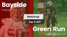 Matchup: Bayside vs. Green Run  2017