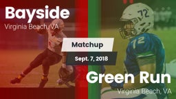 Matchup: Bayside vs. Green Run  2018