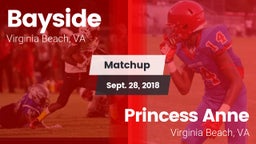 Matchup: Bayside vs. Princess Anne  2018