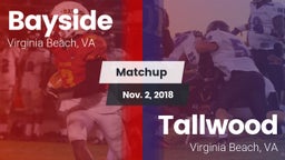 Matchup: Bayside vs. Tallwood  2018