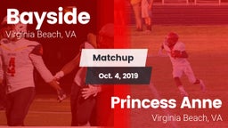 Matchup: Bayside vs. Princess Anne  2019