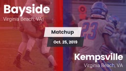 Matchup: Bayside vs. Kempsville  2019