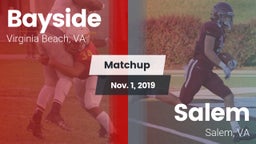 Matchup: Bayside vs. Salem  2019
