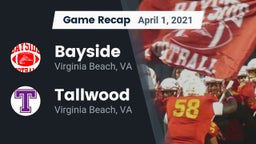 Recap: Bayside  vs. Tallwood  2021