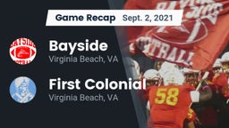 Recap: Bayside  vs. First Colonial  2021