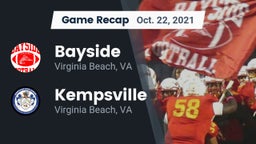 Recap: Bayside  vs. Kempsville  2021