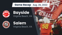 Recap: Bayside  vs. Salem  2022