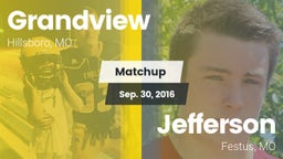Matchup: Grandview vs. Jefferson  2016