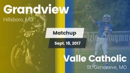 Matchup: Grandview vs. Valle Catholic  2017