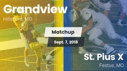 Matchup: Grandview vs. St. Pius X  2018