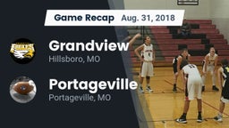 Recap: Grandview  vs. Portageville  2018