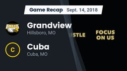 Recap: Grandview  vs. Cuba  2018