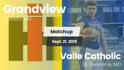 Matchup: Grandview vs. Valle Catholic  2018