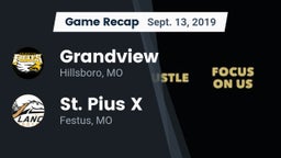Recap: Grandview  vs. St. Pius X  2019