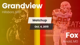Matchup: Grandview vs. Fox  2019