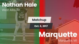 Matchup: Nathan Hale vs. Marquette  2017