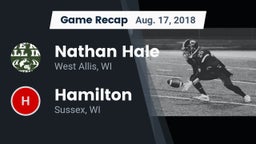 Recap: Nathan Hale  vs. Hamilton  2018