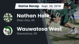Recap: Nathan Hale  vs. Wauwatosa West  2018