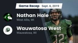 Recap: Nathan Hale  vs. Wauwatosa West  2019