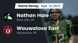 Recap: Nathan Hale  vs. Wauwatosa East  2019