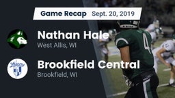 Recap: Nathan Hale  vs. Brookfield Central  2019