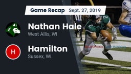 Recap: Nathan Hale  vs. Hamilton  2019