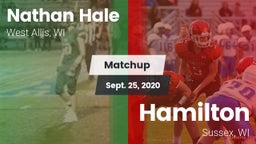 Matchup: Nathan Hale vs. Hamilton  2020