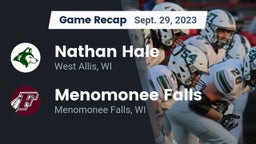 Recap: Nathan Hale  vs. Menomonee Falls  2023