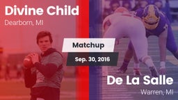 Matchup: Divine Child vs. De La Salle  2016
