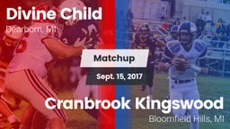 Matchup: Divine Child vs. Cranbrook Kingswood  2017