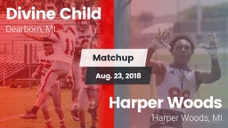 Matchup: Divine Child vs. Harper Woods  2018