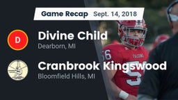 Recap: Divine Child  vs. Cranbrook Kingswood  2018
