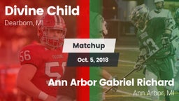 Matchup: Divine Child vs. Ann Arbor Gabriel Richard  2018
