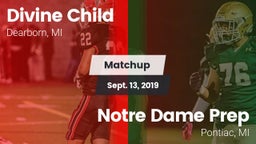 Matchup: Divine Child vs. Notre Dame Prep  2019