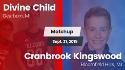 Matchup: Divine Child vs. Cranbrook Kingswood  2019