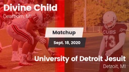 Matchup: Divine Child vs. University of Detroit Jesuit  2020
