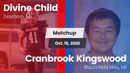 Matchup: Divine Child vs. Cranbrook Kingswood  2020