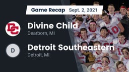 Recap: Divine Child  vs. Detroit Southeastern  2021