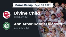 Recap: Divine Child  vs. Ann Arbor Gabriel Richard  2021
