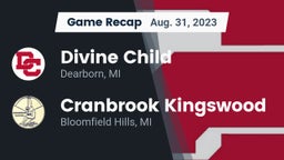 Recap: Divine Child  vs. Cranbrook Kingswood  2023